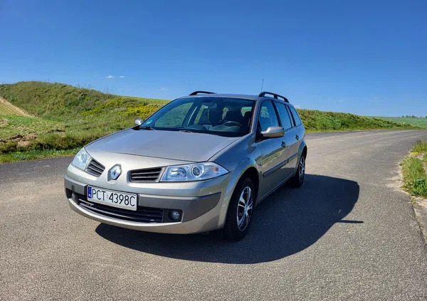 renault megane wielkopolskie Renault Megane cena 13300 przebieg: 130800, rok produkcji 2007 z Biskupiec